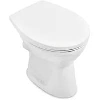 Villeroy & Boch NEWO Stand-Flachspül-WC mit WC-Sitz Weiß