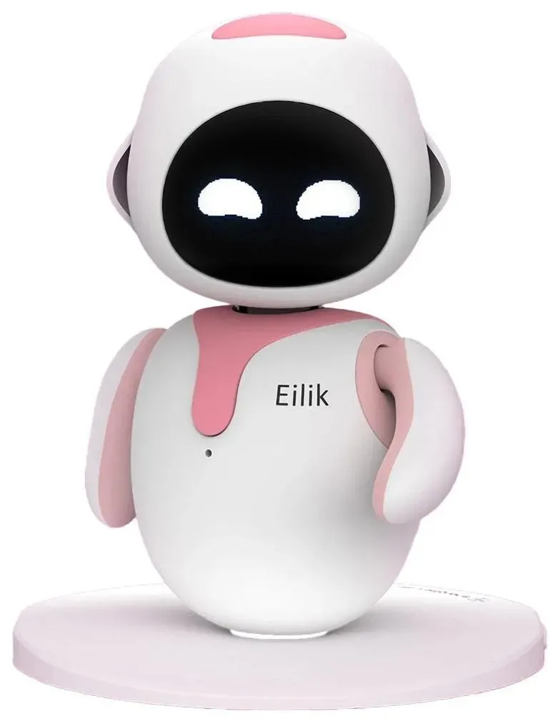 Energize Lab Eilik, emotional intelligenter Begleitroboter, über 140 Emotionen, pink