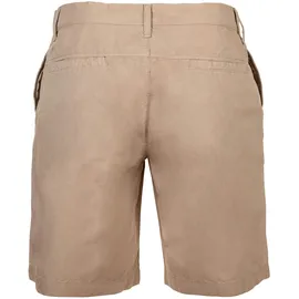 Emporio Armani Bermudashorts SATIN LABEL, Bermuda, Baumwollgewebe Taupe L