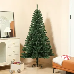 SVITA Weihnachtsbaum künstlich Luvi-Nadeln inkl. Ständer 180cm