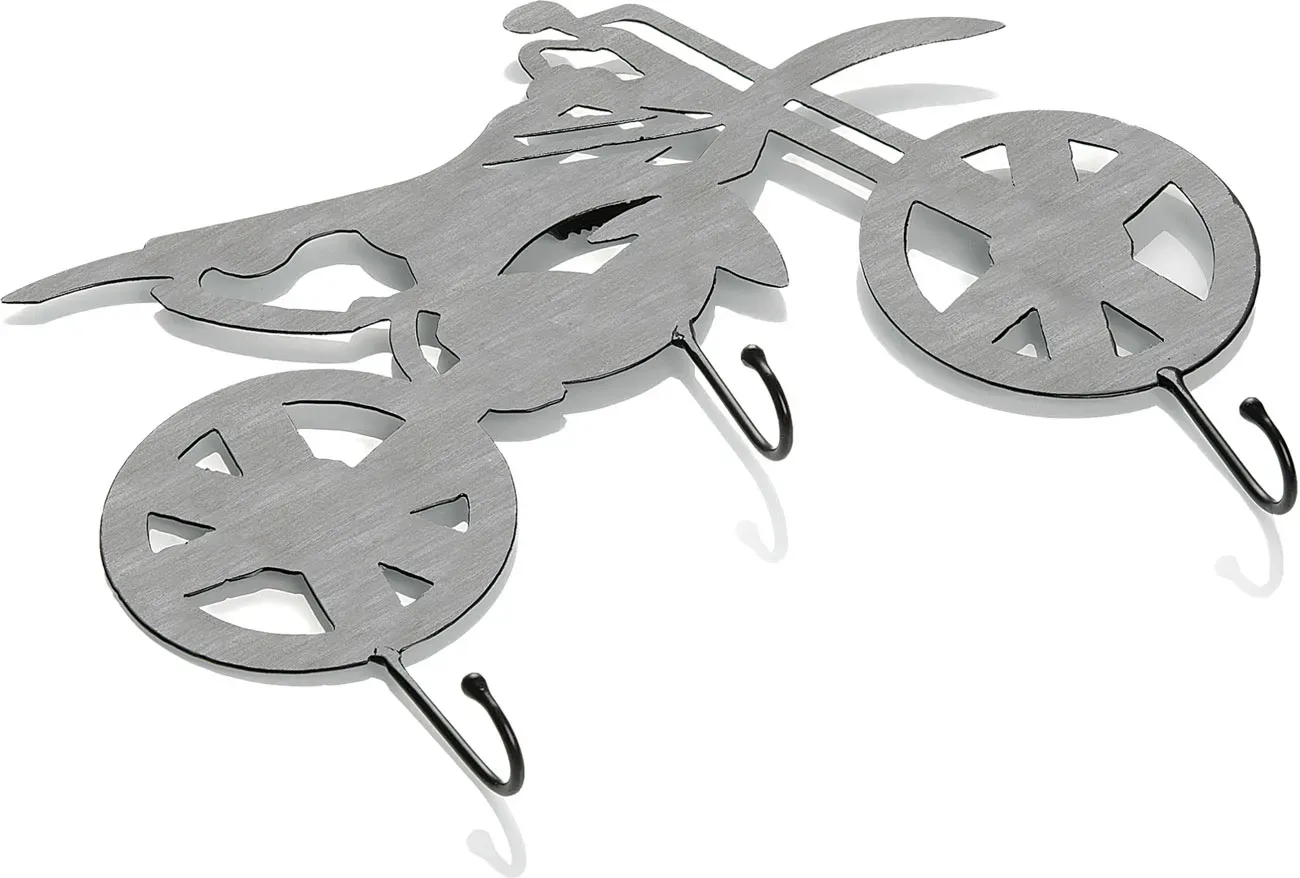 Booster MX, crochets pour clés - Gris Mat