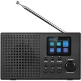 Sandberg Speaker Radio DAB+BT Recharge schwarz