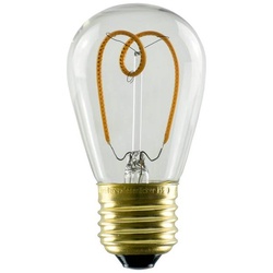 E27 LED Soft Mini Rustika klar warmweiß