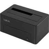 Logilink Quickport (USB C), Dockingstation + USB Hub, Schwarz