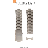 Hamilton Metall Khaki Aviation Band-set Edelstahl H695.717.100 - silber