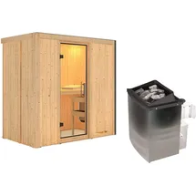 Karibu Variado inkl. 9 kW Ofen + int. Steuerung