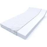 MSS e.K. Revasana Premium Matratze Wellness Kaltschaum versteppter Bezug - H4 - 200x120x16 cm