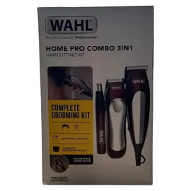 WAHL Home Pro Combo 3in1, Haarschneider-Geschenkset, Haarschneider für Männer, Rasierapparat mit Kabel, Barttrimmer für Männer, Stoppelschneider, persönliches Trimmen, Männerpflege-Set