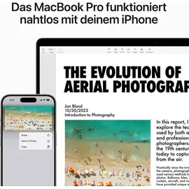 Apple MacBook Pro M3 2023 14" 8 GB RAM 1 TB SSD 10-Core GPU Silber