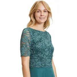 Vera Mont Cocktailkleid mit Spitze Grün 48