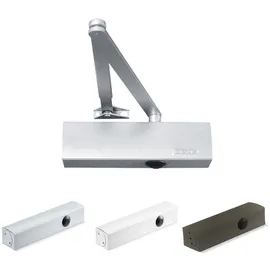 GEZE TS 2000 V Türschließer inkl. Standardgestänge, silber