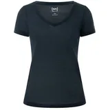 super.natural Sierra140 V Neck T-Shirt Blueberry XS