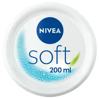 NIVEA Soft 3-in-1 Feuchtigkeitspflege (1 x 200 ml), Gesichts-,