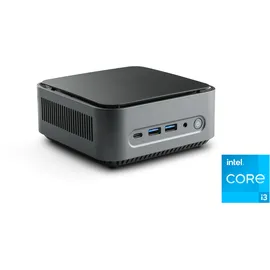 CSL Mini-PC Narrow Box Intel Core i3 Windows 11 schwarz