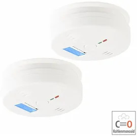VisorTech Digitaler Kohlenmonoxid-Melder Weiß 2