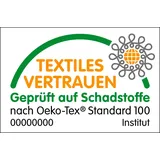 EXKLUSIV HEIMTEXTIL Spannbettlaken Jersey-Baumwolle 140 x 200 - 160 x 200 cm grau 2 St.