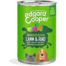 Edgard & Cooper Edgard&Cooper Adult 400 Gramm Hundenassfutter 6 x 400 Gramm Lamm und Rind