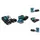 Makita DBO 482 RG 2 x 6,0 Ah + Ladegerät