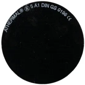 Brillen-Ersatzglas runde Form -  Grün 4A-DIN