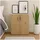 Hti-Living Kommode Nina 60 x 77 x 30,5 cm Weiß-Artisaneiche / Blau