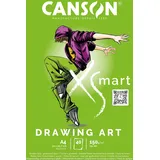 Canson XSmart Drawing Art Zeichenpapier 150 g/m2 A4 40 Blatt