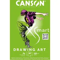 Canson XSmart Drawing Art Zeichenpapier 150 g/m2 A4 40 Blatt