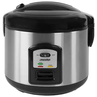 Mesko MS 6411 Reiskocher 1,5 Liter Reiskochtopf Kochen und Warmhalten Deckel mit Dampfablassöffnung