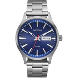 Nixon Unisex Analog Japanisches Quarzwerk Uhr mit Edelstahl Armband A1346-5091-00