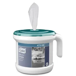 TORK Putztuchspender 1 Rolle türkis