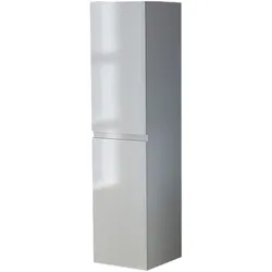 Badschrank ZUG weiss Hochschrank
