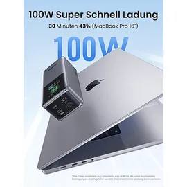 UGREEN 130W Schnelllade Powerbank 20000 mAh Gray