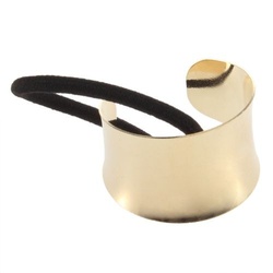 SOHO Pferdeschwanz Halter Manschette Haargummis   Hellbraun Damen 