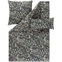 Estella Bettwäsche Atelier, Anthrazit, Textil, Floral, 135x200 cm, pflegeleicht,