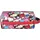 Karactermania Sanrio Hello Kitty Friends-Plus Brick Reise-Kosmetiktasche, Mehrfarbig, 27 x 13 cm