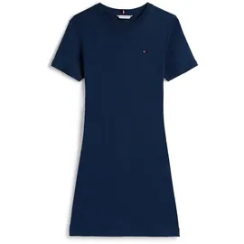 Tommy Hilfiger Shirtkleid Blau/Schwarz Streifen 36