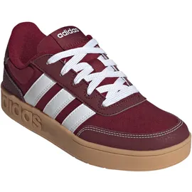 adidas Breakbase Kinder Collegiate Burgundy/Weiß/Shadow Red 40