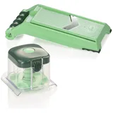 Genius Nicer Dicer Chef Verstellbarer Hobel Set 2 TLG