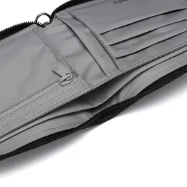 Pacsafe RFIDsafe Zip Around Portemonnaie schwarz
