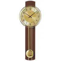 AMS Pendeluhr 22 cm 7115/1 braun