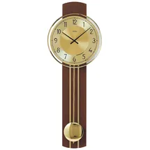 AMS Pendeluhr 22 cm 7115/1 braun