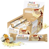PHD Smart White Chocolate Blondie Riegel 12 x 64 g