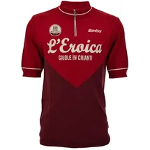 Santini SMS Santini Eroica 29° Gaiole Kurzarm-radtrikot - M