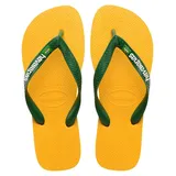 havaianas Brasil Logo Gelb 39