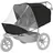 Thule Urban Glide 3 Double Rain Cover neutral (20110769-20110769)