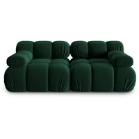 Micadoni Sofa Bellis, modular 2-Sitzer grün