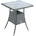 Beistelltisch 57 x 57 x 72 Anthrazit/Grau