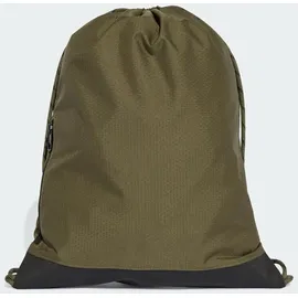 adidas Unisex ADIDAS TRAINING GYMSACK, Olive Strata/White, One Size