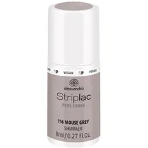 Alessandro Striplac Peel or Soak 116 mouse grey 8 ml