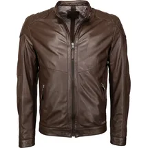 Mustang Max, Lederjacke | dunkelbraun - XXL