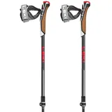 Leki Instructor Lite Stöcke dark anthracite/silvergrey/bright red (65326341)